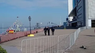 Корабли НАТО в порту Одессы.