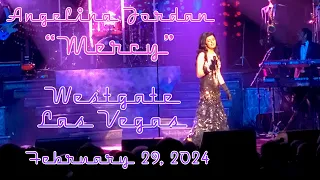 Angelina Jordan (LIVE) "Mercy"  Westgate Las Vegas February 29, 2024.