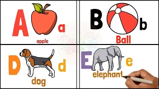 A for apple | अ से अनार | abcd | phonics song | a for apple b for ball c for cat | abcd song | abcde