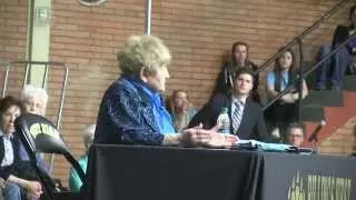 Auschwitz survivor Eva Kor preaches forgiveness