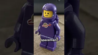 How to Make a Purple Classic Spaceman #legospace #lego #shorts