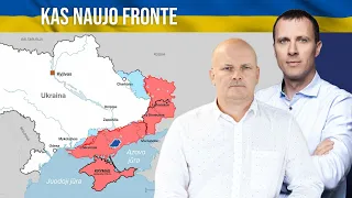 Kas naujo fronte: Ukraina išmoko tvarkytis su Irano dronais ir stiprina pozicijas Chersone