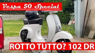 ROTTO TUTTO?! 102 DR - VESPA 50 SPECIAL EP 8 - Montiamo il DR!