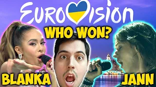 POLAND EUROVISION - JANN VS BLANKA - EDDY REACTS