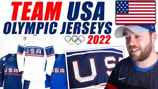 Team USA Olympic Jerseys Revealed for 2022!
