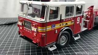Agora Models FDNY Tower Ladder 9 - Custom Lights after Stage 30