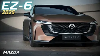 NUEVO MAZDA 6 2025, ahora es el EZ-6, con Tracción TRASERA. ⚡⚡👍