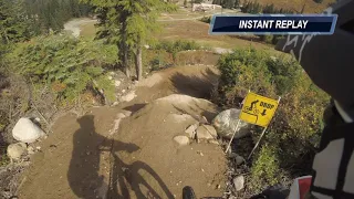 Mountain Bike Crash Steven's Pass Bike Park 2018