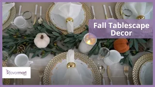 Fall Tablescape Decor | eFavormart.com