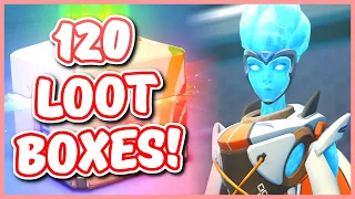 Overwatch - OPENING 120 SUMMER GAMES LOOT BOXES