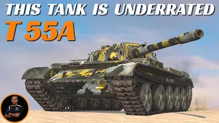 T 55A SHOWCASE | underrated |  WoT Blitz