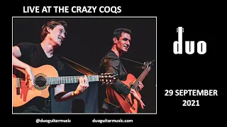 Live At The Crazy Coqs - 29 September 2021