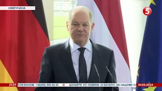 🇩🇪ШОЛЬЦ назвав умову, щоб мирні переговори з росією стали можливими