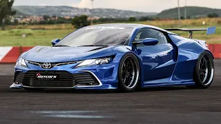 2025 Toyota Camry Mid-Engine V8 Sports Car Digital Render