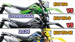 WAJIB TAU SEBELUM BELI ‼️ 6 PERBEDAAN NEW KLX150 VS KLX150 S VS KLX150 SE 2024