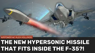 The new HYPERSONIC missile that fits INSIDE the F-35!