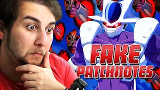 Maybe I Should Pick up FighterZ Again... | Kaggy Reacts to DBFZ: Fake Patch Notes 1, 2, 3