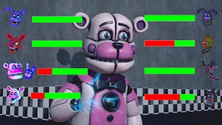 [SFM FNaF] Help Wanted vs Nightmare VR WITH Healthbars