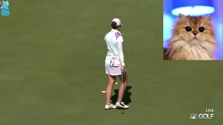 SHE DOESN'T PUTT LIKE JESUS NOW!!! Golf Shot Fails 2019 Indy Women in Tech LPGA Tournament