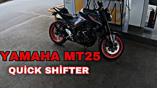 2022 Yamaha MT25  Quick Shifter-SC egzoz VLOG-1 #motovlog #mt25