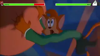 Danny vs. Max with healthbars