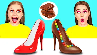 Дорогая vs Дешевая Шоколадная еда Челлендж от DaRaDa Challenge