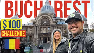 $100 American Dollars in BUCHAREST Romania🇷🇴 | How Far Will it Go?