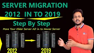 Server Migration 2012 to 2019 |How To Migrate Windows Server 2012 AD in to Windows Server 2019|Hindi