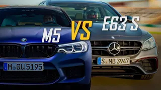 AMG E63s vs BMW M5 f90 Убийца суперкаров / Drag Race