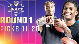 Picks 11-20: Raiders Surprise Everyone, the First Trade, & More! | 2020 NFL Draft