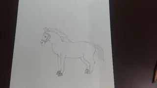 horse drawing easy video 🐴🐴🐴🐴🐴🐴🐴#drawing #likes #subscribe #trending