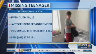 Police search for missing teen in Bakersfield