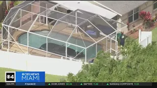 Car ends up in home's pool in Margate