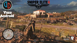 Sniper Elite 4 | Yuzu Android Gameplay | Offline | Snapdragon 870