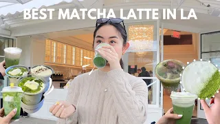 LA matcha tour | i found the best matcha latte ever