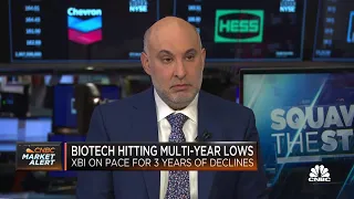 It doesn't seem like there's too much momentum for healthcare stocks, says Mizuho's Jared Holz