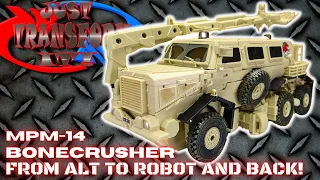 JUST TRANSFORM IT!: MPM-14 Masterpiece Bonecrusher