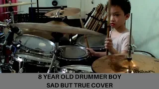 METALLICA - SAD BUT TRUE DRUM COVER BY AN 8 YEAR OLD KID