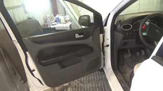 Как снять и установить дверные обшивки, Ford Focus II рестайлинг.