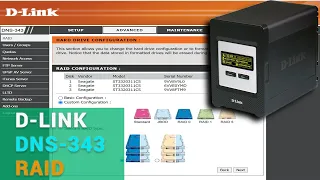 Как восстановить данные с RAID массива D-Link DNS-343 NAS