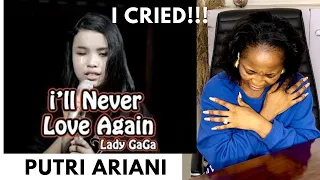 First time hearing PUTRI ARIANI “I’ll never love again” lady Gaga Cover |AGT 2023 SINGER| Reaction