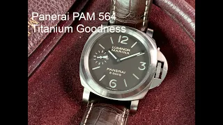 Panerai PAM 564 Review - Titanium Goodness