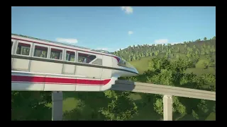 Planet Coaster California Monorail Cinematic