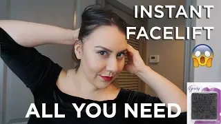 NO NEED FOR FACE TAPES! This Instant Face Lift HACK Will BLOW YOUR MIND!