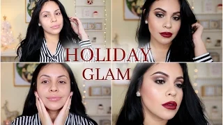 DRUGSTORE Holiday Makeup Tutorial 2016 | juicyyyyjas | JuicyJas