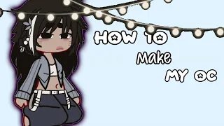 - how i make my oc’s!!