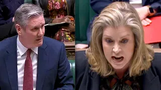 Mordaunt rips into Labour's Starmer in furious attack while Speaker fights for political survival