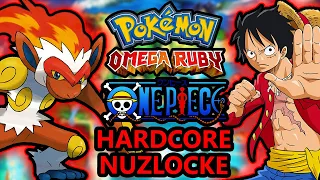Pokemon Omega Ruby Hardcore Nuzlocke - One Piece Themed! (No Items, No Overleveling)