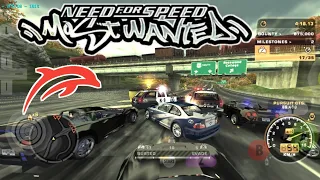 FINAL PURSUIT!! NFS Most Wanted Dolphin Emulator (Android) Gameplay + Settings