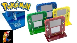 Pokémon 2DS Display Stands from Rose Colored Gaming | Nintendo Collecting